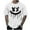 White, variant on Mens Shirts Men's Graphic Crewneck Short Sleeve Drop Shoulder Streetwear Tee Shirt Top Black 5XL