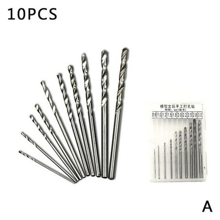 

Hss Steel Cobalt Mini Twist Drill Bit Set Straight Shank Hole Open Power Tools
