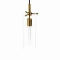 thumbnail image 2 of Modway Skylark Pendant Light in Clear Satin Brass, 2 of 7