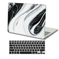 thumbnail image 5 of KSK KAISHEK Hard Shell Compatible with MacBook Pro 13 inchs( No Touch, Early 2015/2014/2013/Late 2012) + Black Keyboard Cover Model A1502 & A1425, No CD-ROM Marble A 342, 5 of 5