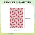 thumbnail image 4 of Lsque Watermelon Ice Cream Premium Golf Towel - Ultra Absorbent and Quick Drying Microfiber Towel with Carabiner - Gift for Men -24" X 16", 4 of 8