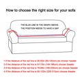 thumbnail image 2 of 1/2/3/4 Seater Elastic Sofa Cover Stretch Slipcover Couch Protector #H 76" - 90", 2 of 8