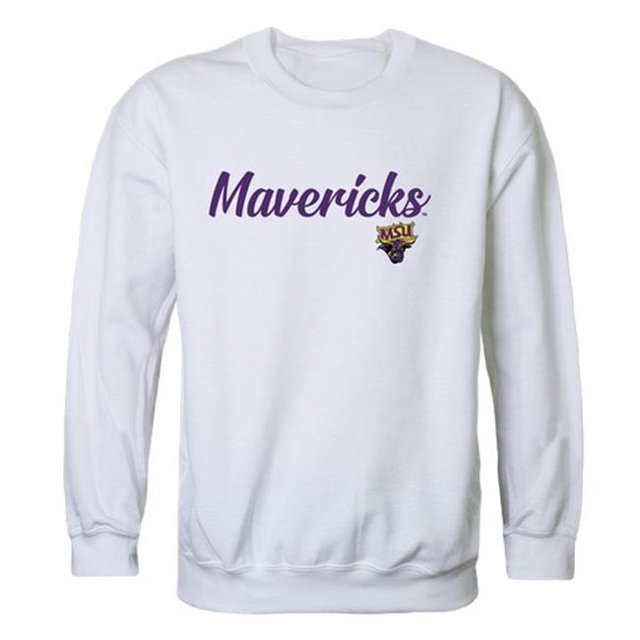 556-132-WHT-05 Minnesota State University, Mankato T-Shirt Col Rond Script, Blanc - 2TG