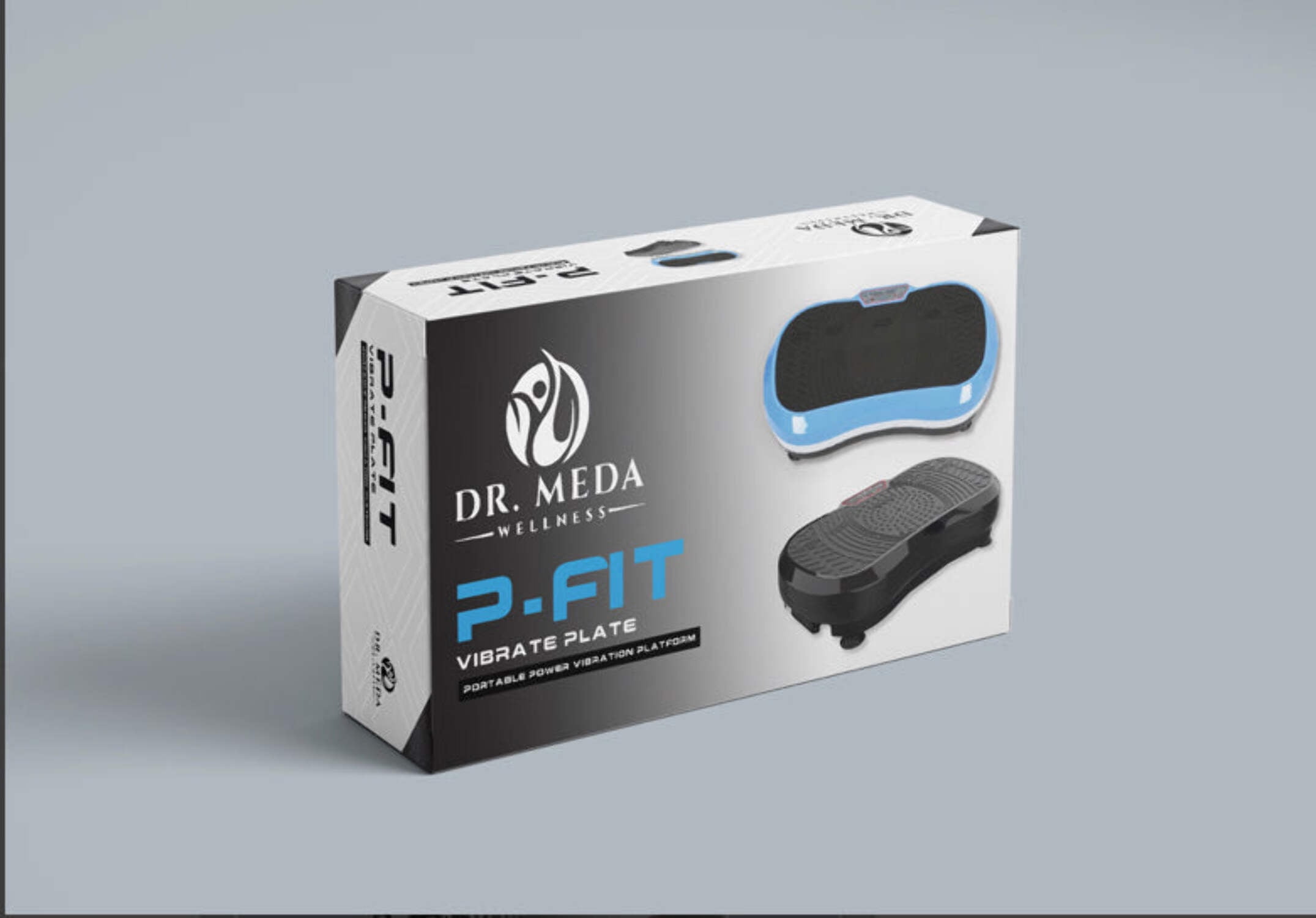 P-Fit Portable Vibrate Plate for Muscle Toning & Blood Circulation
