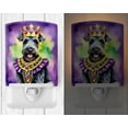 thumbnail image 2 of Kerry Blue Terrier King of Mardi Gras Ceramic Night Light 4 in x 6 in, 2 of 3