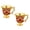 Golden red, variant on Ywmsfl 2Pcs Luxurious Old Worlds Styles Metal Shot Glasses For Bourbons And Display