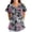 11# Multicolor, variant on Printed Scrub Tops Women Plus Size Scrubs Stretchy Nursing Pediatric Uniforms Shirts with Pockets Navy S