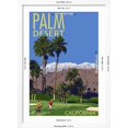 thumbnail image 5 of Art.com Palm Desert, California - Golfing Scene Art Print by Lantern Press, White Frame Wall Art, 32" x 44", 5 of 5