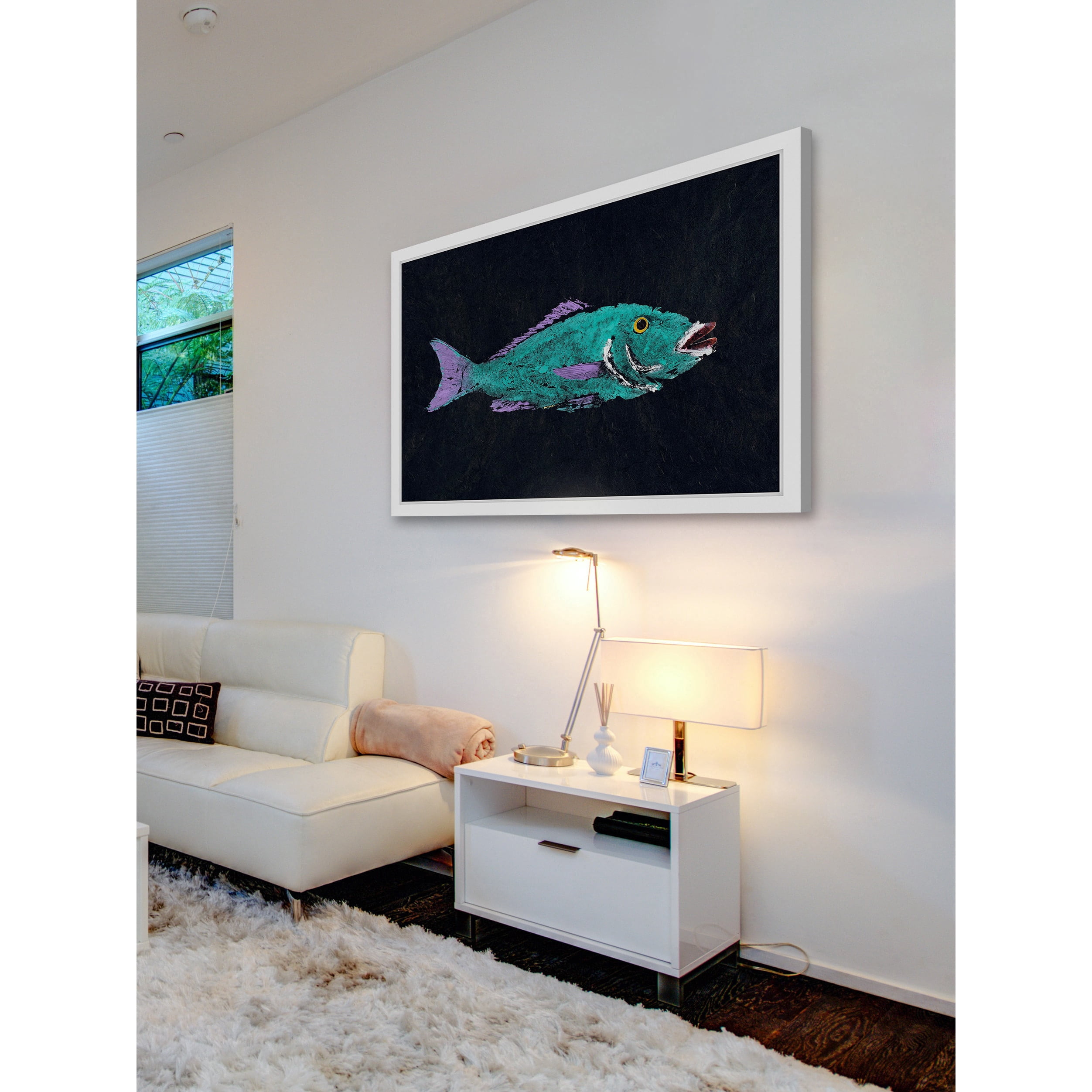 Marmont Hill "Hog Lipped Snapper" by Warren Sellers Framed Painting Print