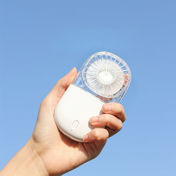 Yhmxh Fan-Desk Fan Portable Fan Box Fan Mini Fan Mini Folding Fan Portable USB Transparent Fan fan product