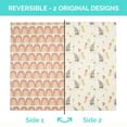 thumbnail image 3 of JumpOff Jo Large Foldable Kids Foam Play Mat, Padded Baby Floor Mat, 70 x 59 in - Elephant Rainbow, 3 of 7