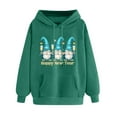 thumbnail image 1 of WILLBEST Sudadera de Mujer con Capucha Estampada Navideña para Otoño/Invierno, Talla Grande, Gruesa, Informal y Holgada Chica​​, 1 of 3