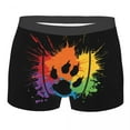 thumbnail image 3 of Gay Bear Paw Pride Boxer Shorts For Homme 3D Print Male GLBT LGBT Pride Underwear Panties Briefs Soft Sexy Underpants, 3 of 7
