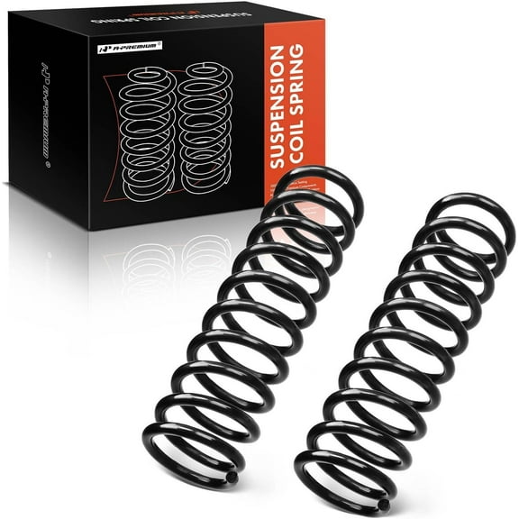 A-Premium 2Pcs Rear Suspension Coil Springs Set Compatible with Ford Focus 2005 2006 2007 2.0L, Driver and Passenger Side, Replace# 5S4Z5B669BA