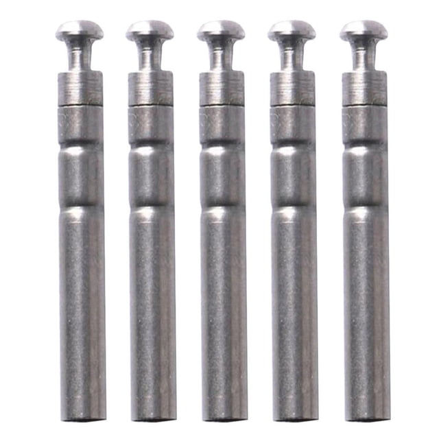 5 unids / pack de varilla de material acero inoxidable de resistencia giratoria con punta de poste giratorios superiores Diámetro interior 1.6 mm