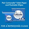 thumbnail image 6 of Cottonelle Flushable Wet Wipes for Adults, 1 Refill Pack, 252 Flushable Wipes, Alcohol-Free, 6 of 8