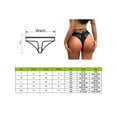 thumbnail image 2 of Enwejyy Women's Sexy Lingerie Panties Lace See-Through Bow Underwear Briefs Thong G-Strings, 2 of 5