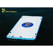 Island Hopper Buddy 12 Foot Inflatable Swimming Water Platform