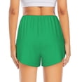 thumbnail image 3 of Picia Forestgreen Pattern Women's 2 in 1 Athletic Running Shorts High Waisted Workout Casual Gym Sweat Shorts with Comfy Liner Zipper Pockets-Small, 3 of 9
