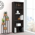 thumbnail image 2 of Bush Furniture Kensington 5 Shelf Bookcase with 3 Adjustable Shelves in Charcoal Gray, 2 of 6