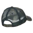 thumbnail image 4 of Papa Embroidered Low Profile Cotton Mesh Cap - Green OSFM, 4 of 5