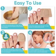 Toenail Fungus Treatment Extra Strength, Nail Repair For Damaged Nails, 32 Pcs Fungal Nail Patches, Nail Fungus Treatments Patches Not Easy to Fall Off