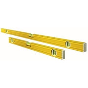 Stabila 29532 3-Vial Contractors Level Set 58-Inch and 32-Inch