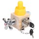 thumbnail image 2 of Juguete sensorial con cerradura de madera, cerraduras de aprendizaje para niños, cerraduras sensoriales para niños, cerraduras de juguete sensorial, juguete de aprendizaje sensorial, e, 2 of 9