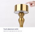 thumbnail image 2 of Lámpara de Dormitorio LED Likrtyny Táctil de Metal Dorado, 2 of 9
