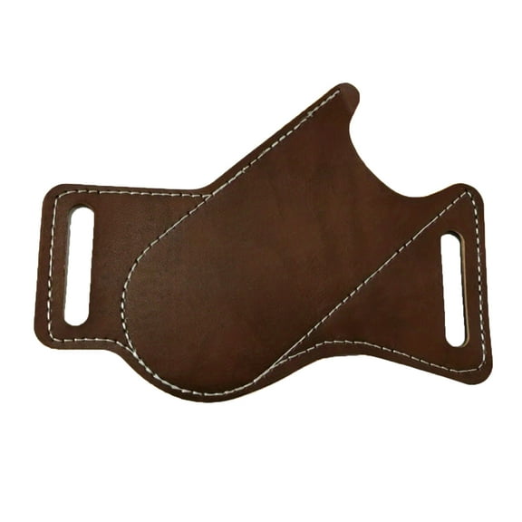 Ladaidra Brown fhgksm PU Leather Folding Cutter Sheath Belt Pouches Pocket Tool Storage Case