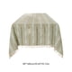 thumbnail image 3 of Mantel de jacquard calado con ribete de borlas | Cubierta decorativa para mesa de comedor, ideal para restaurantes y decoración del hogar, 3 of 6