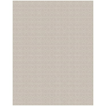 GelPro Nevermove Machine-Washable Area Rug with Non-Slip Gelly Grippers, 7'7"x 10', Beckham Flax , Easy To Clean