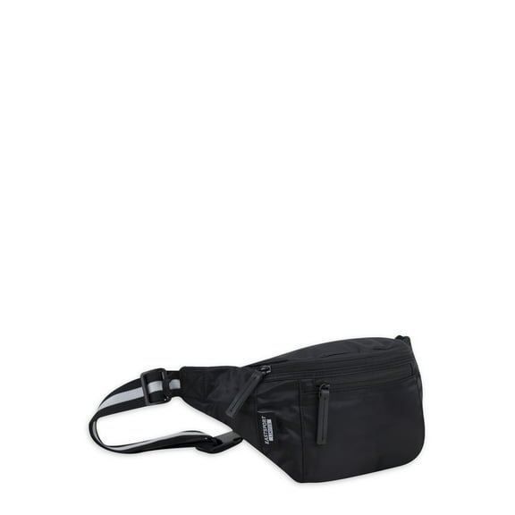 Eastsport Unisex Cross-Body Fanny Pack, Compact, Nylon, Black