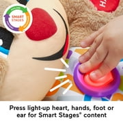 Fisher-Price Laugh & Learn Smart Stages Puppy Plush Learning Toy for Baby, Infants and Toddlers