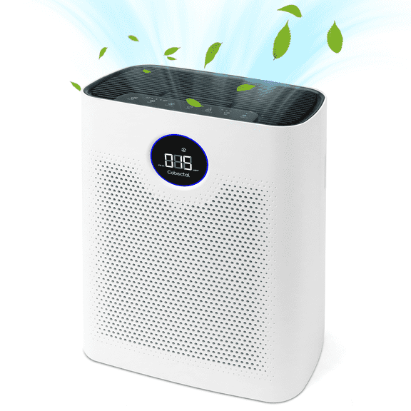 Cobectal ZQA-8000A Air Purifiers for Home,H14 HEPA Filter Air Purifier for Pet, Lager Room