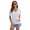 White, variant on Tinglu Women Tshirts Summer Loose Basic T-Shirts Casual Tees Female Sexy Tops