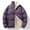 Purple, variant on Abomasnow Oversized Puffer Jacket Womens Long Sleeve Fleece Lined Quilted Jacket Zip Up Warm Winter Coat Outerwear with Pockets