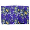 thumbnail image 2 of S4Sassy Blue Leaves & Peony Floral Washable Placemats & Napkins Table Decor Dining Mats, 2 of 3