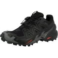 thumbnail image 2 of Salomon Women's Speedcross 6 Gore-Tex Trail Running Shoes, Black/Black/Phantom, Size 8, 2 of 5