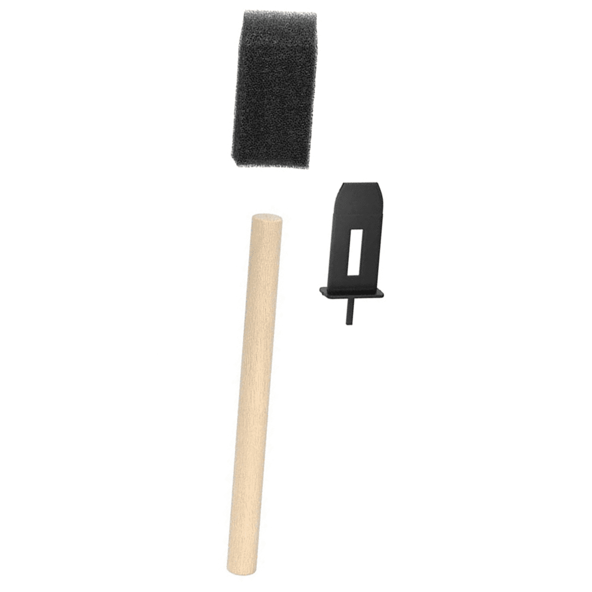 Foam Paint Brushes, Includes 100 Sponge 50 x 1 Inch Brushes and 2 Art Supplies for Painting