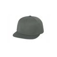 thumbnail image 1 of Yupoong Classic Style 6-Panel Snapback Cap, Charcoal, 1 of 2