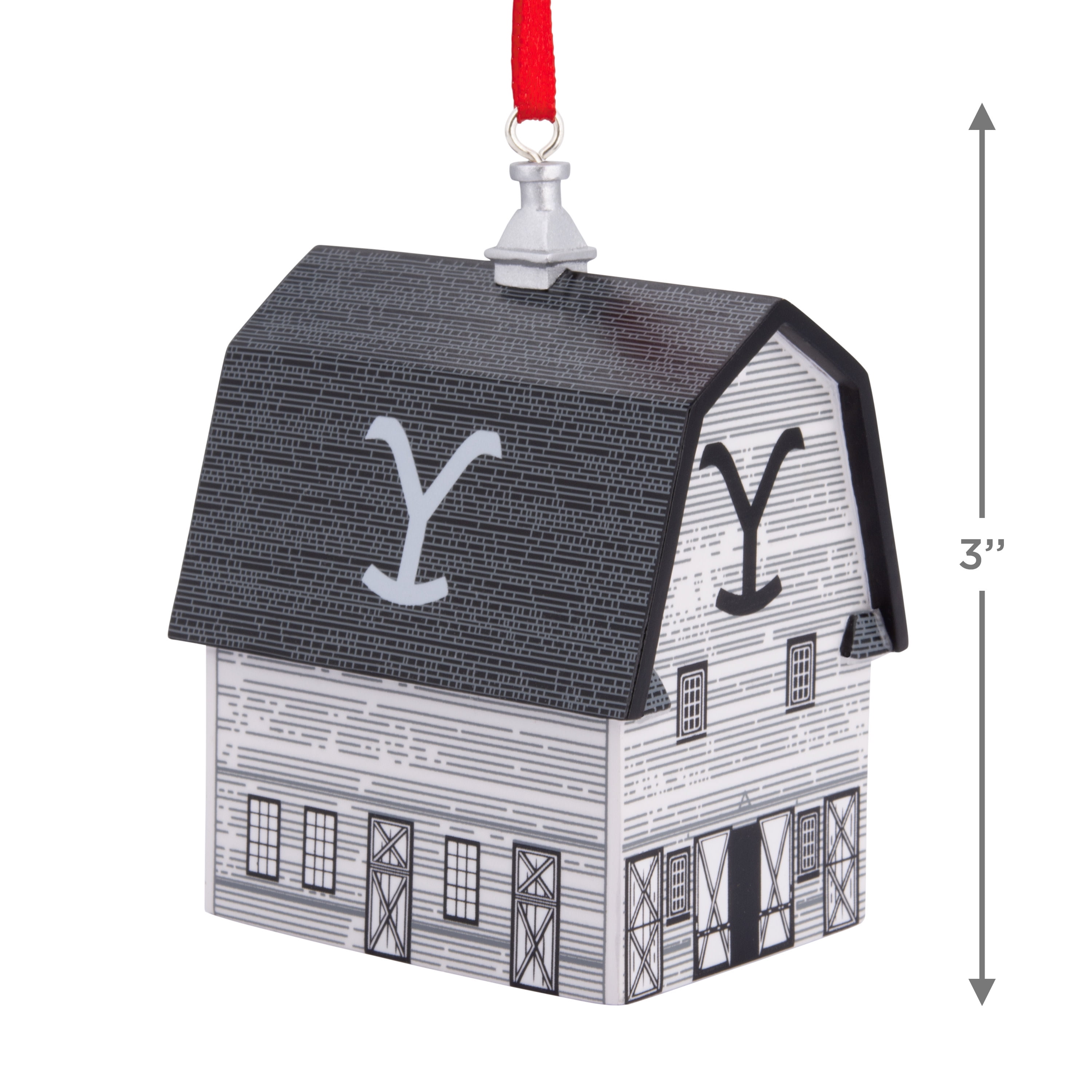 Hallmark Yellowstone Dutton Ranch Christmas Ornament, 1 Count, 1 Count