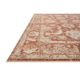 thumbnail image 3 of Loloi Odette Rust / Ivory 5'-3" x 5'-3" Round Accent Rug, 3 of 7