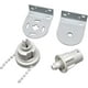 thumbnail image 1 of Kit De Reparación De Persianas Enrollables, Completo con mecanismo de persiana enrollable de 32 mm, cadena de persiana enrollable y soporte de metal para persiana enrollable, carga máxima de, 1 of 4
