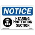 thumbnail image 1 of SignMission OS-NS-A-1218-L-13432 12 x 18 Po Panneau d'Avertissement OSHA - Station de Protection Auditive, 1 of 1