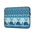 thumbnail image 2 of Bingfone Sea Underwater Animals Laptop Sleeve Case 13 Inch, 360° Protective Computer Carrying Bag, 2 of 9
