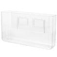thumbnail image 1 of PS Nail-free Box Wall-mounted Remoter Storage Box Sundries Holder with Sticker, 1 of 9