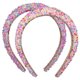 thumbnail image 1 of unbranded 2Ud Diademas Gruesas Para Mujer Candy En Espuma Multicolor Para Cuidado Y Moda, 1 of 7