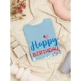 thumbnail image 3 of Happy Birthday America T-Shirt Women -Image by Shutterstock, Female XX-Large, 3 of 4