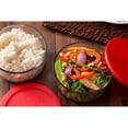 thumbnail image 4 of Pyrex Simply Store 4C Glass Food Storage and Baking Container, Set of 2 with Lids, 4 of 6